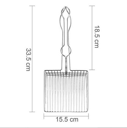 Stainless Steel Cat Litter Scoop