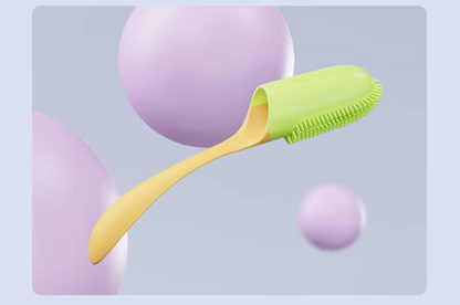 Tooth Cleaning Brush - Soft Tpr Brush For Thorough Oral Care And Tongue Cleaning
