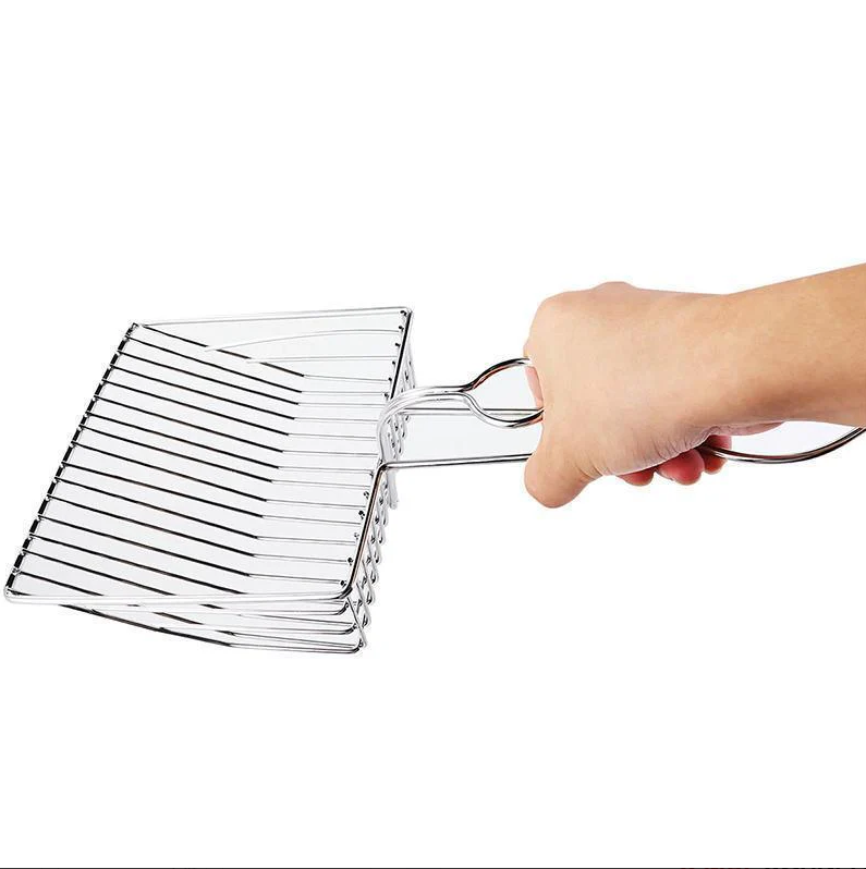 Stainless Steel Cat Litter Scoop