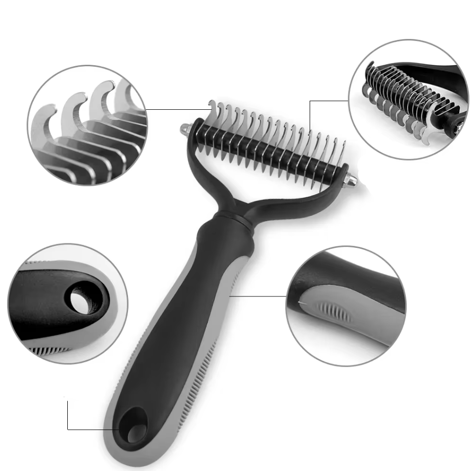 Professional Undercoat Brush - Coat Care For Dogs Cats