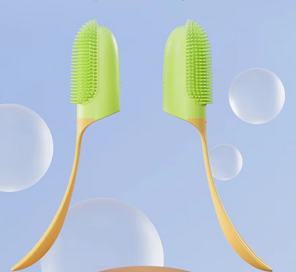 Tooth Cleaning Brush - Soft Tpr Brush For Thorough Oral Care And Tongue Cleaning