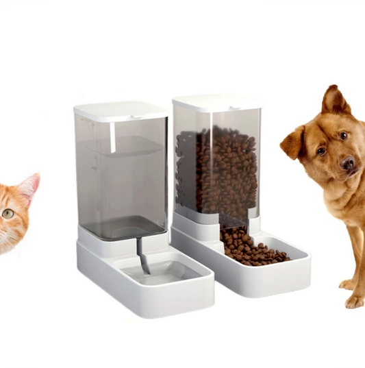 Automatic Food And Water Dispenser For Pets