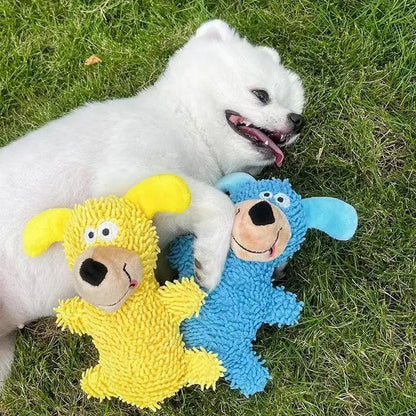 Giggling Dog-Color Tooth-Cleaning Toy