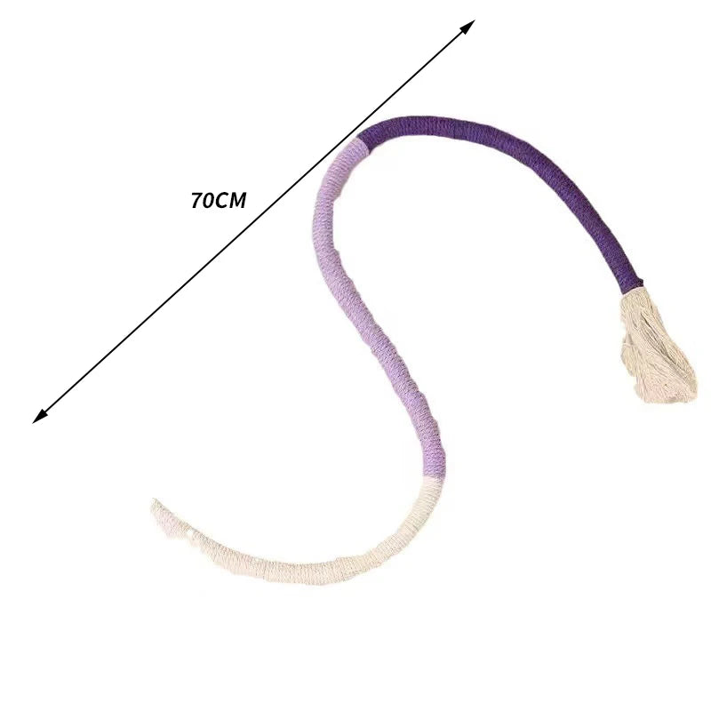 Natural Cat Chew Rope – Robust, Promotes Dental Hygiene and Reduces Stress