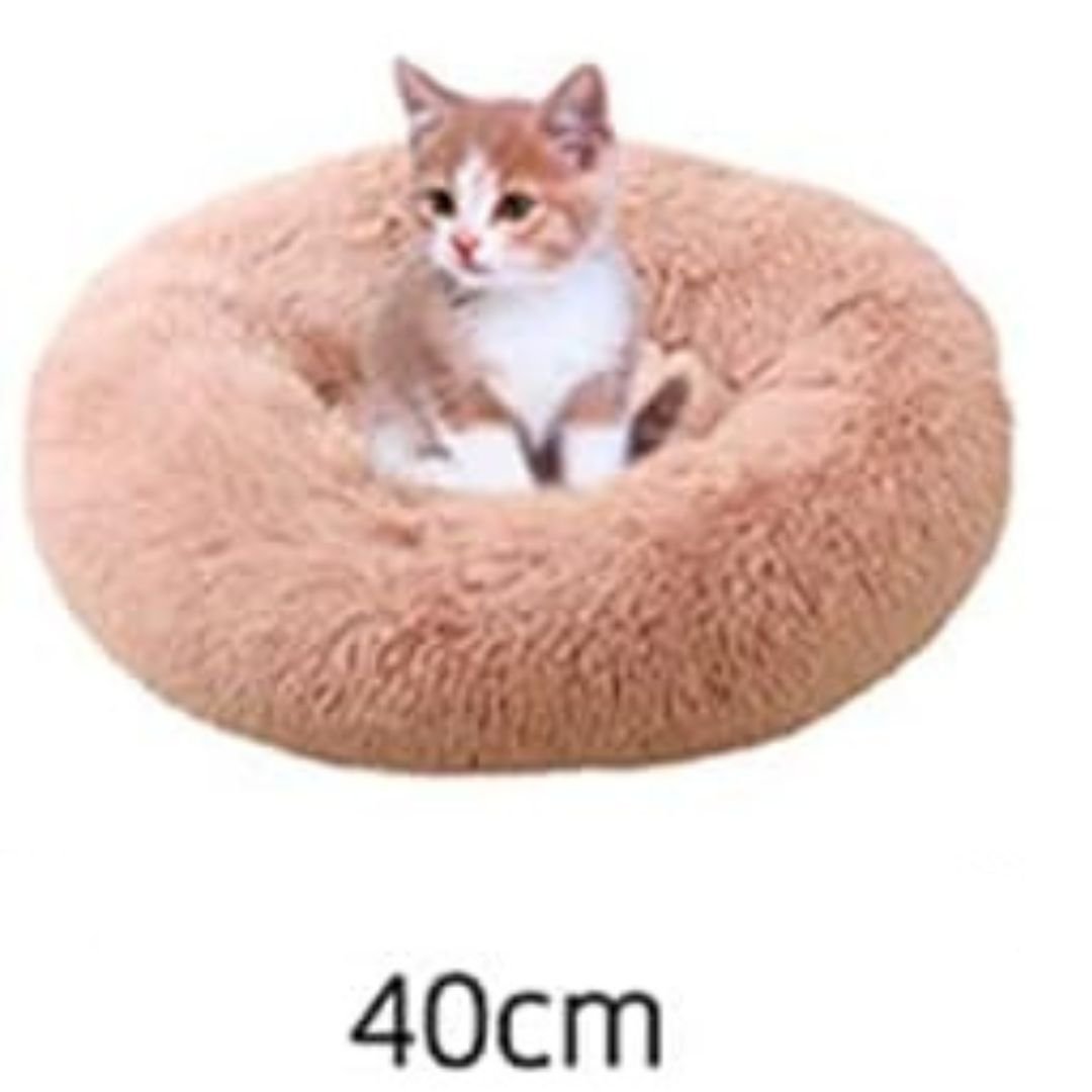Cuddly Cloud Cat Bed