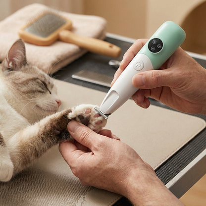Pet Paw Trimmer – Quiet, Cordless Grooming Trimmer for Dogs & Cats