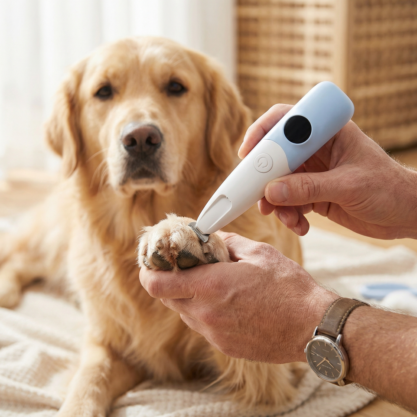Pet Paw Trimmer – Quiet, Cordless Grooming Trimmer for Dogs & Cats