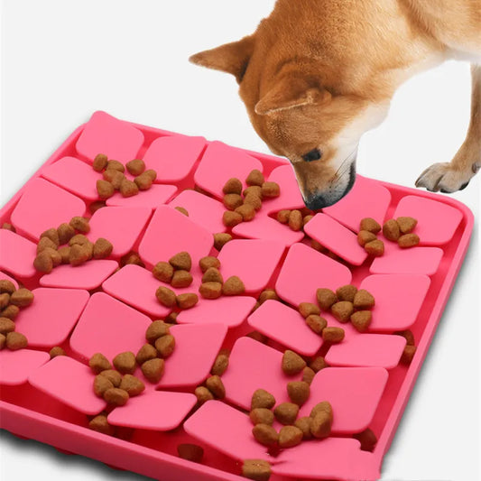 Interactive Feeding Mat For Dogs - Promotes Mental Stimulation And Slow Eating