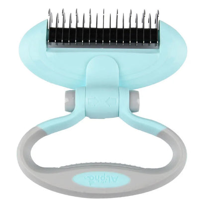 Ergonomic Pet De - Matting Brush With 360 ° Rotating Head For Gentle Coat Care
