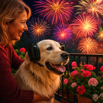 Anti-noise dog earmuffs