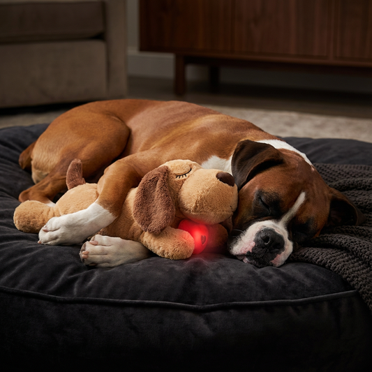 Calming Heartbeat Plush Toy for Pets – Anxiety-Relieving & Stress-Reducing