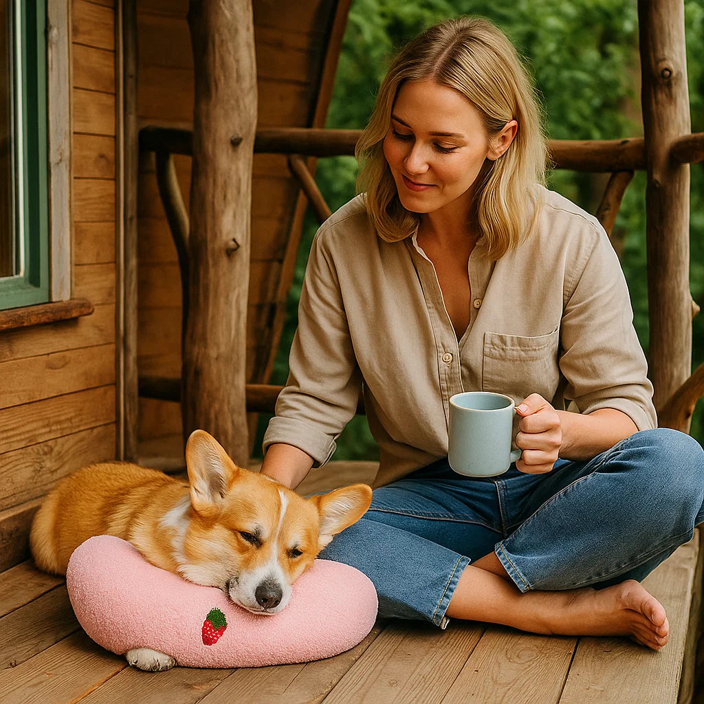 Ergonomic Dog Support Pillow for Healthy Posture
