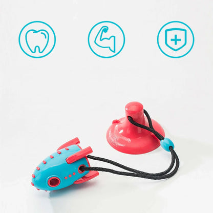 Dog Toy In Rocket Shape - Interactive Chew Toy For Dogs