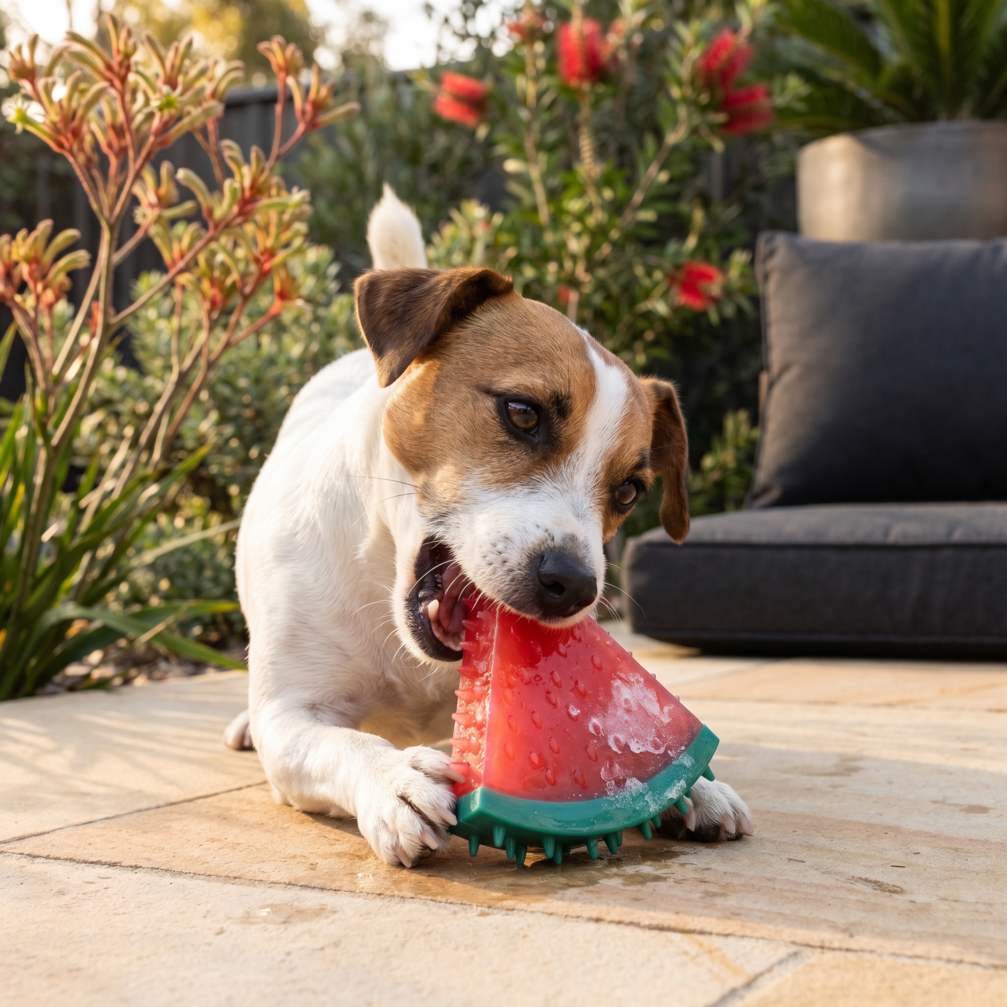 Cooling Fruit Dog Chew Toy