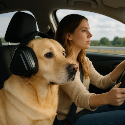 Anti-noise dog earmuffs